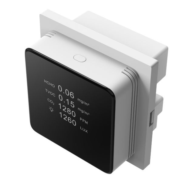 LifeSmart In-wall Air Quality Detector (ZigBee) – Intelligent Air Monitoring for Healthier Living - Image 2